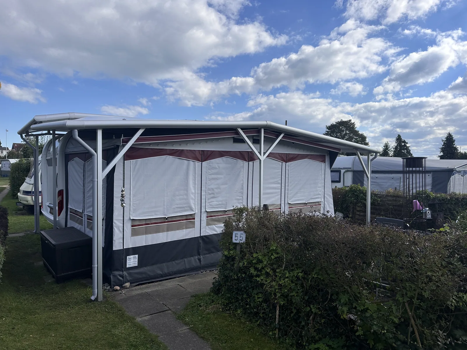 Schutzdach für Wohnwagen – Camping Manufaktur Brügmann